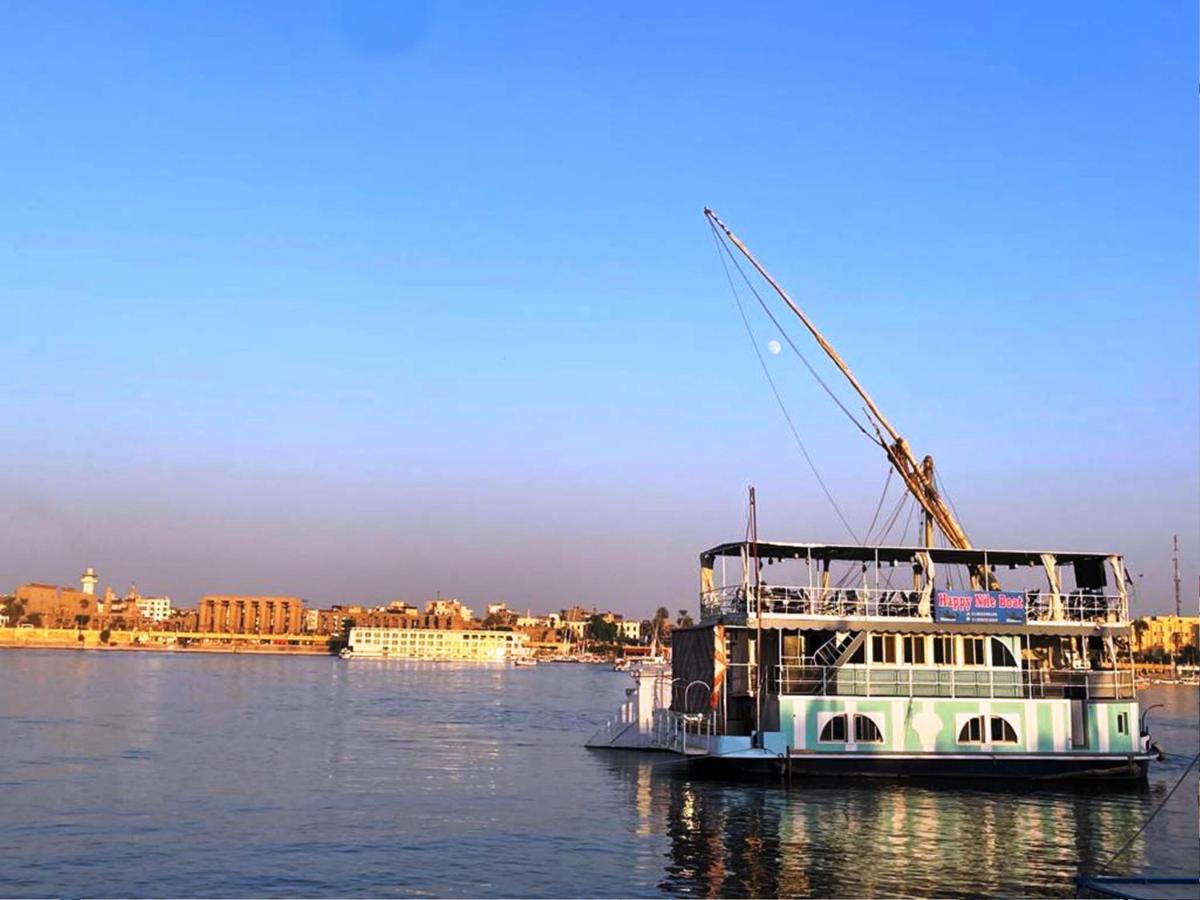 Floating Hotel- Happy Nile Boat Luxor Exteriér fotografie