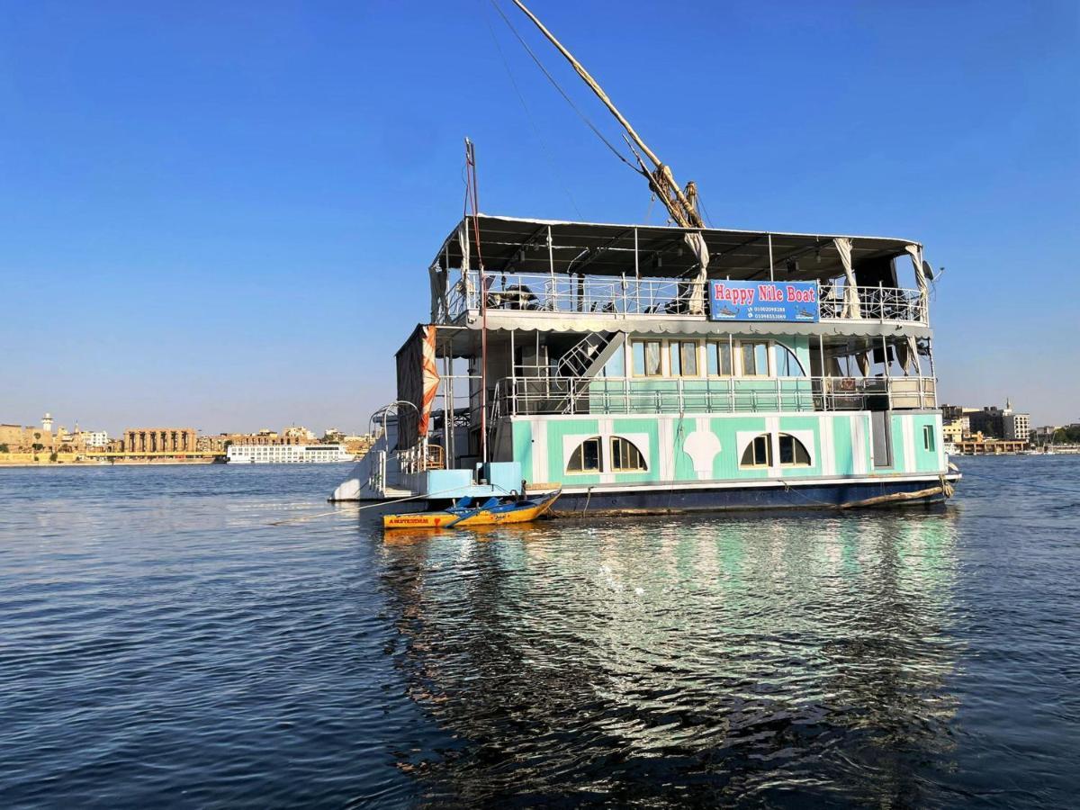 Floating Hotel- Happy Nile Boat Luxor Exteriér fotografie